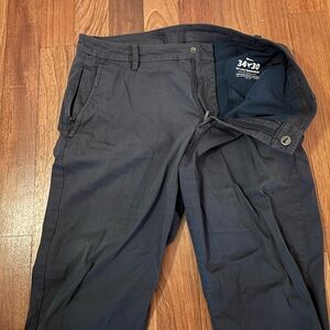 Birddogs 34x30 Unlined Gray Khakis